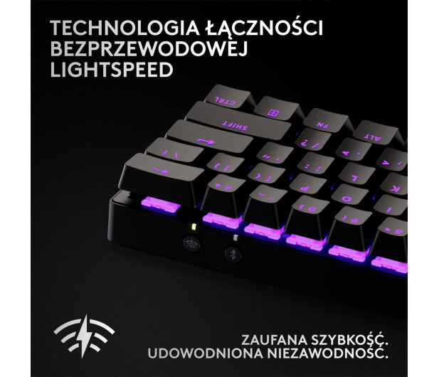 LOGITECH G PRO 60 Lightspeed Tactile czarny 920-011911 - 1238394 - zdjęcie 8